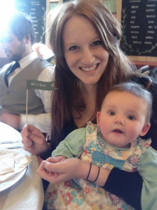 Taking a baby to a wedding & surviving