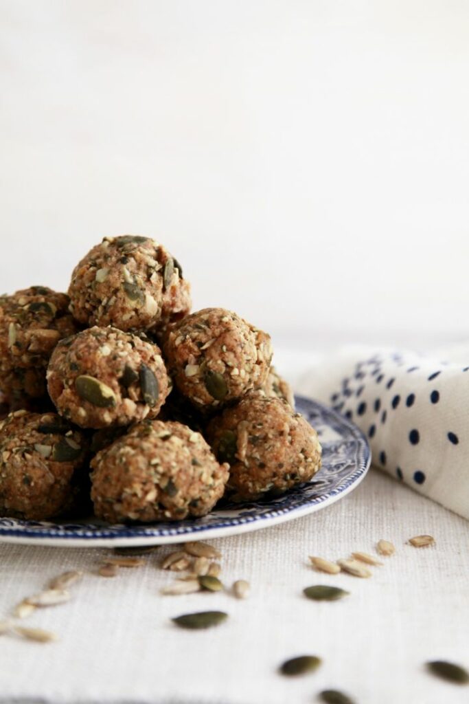 Coconut and Apricot Protein Balls