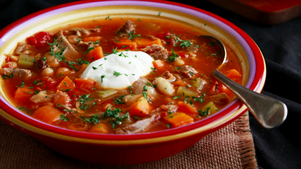 Lamb soup