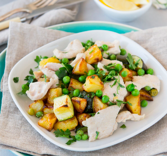Chicken veggie bake