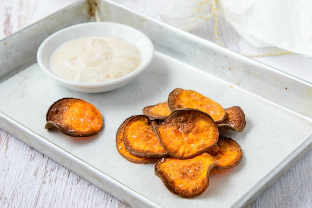 baked veggie chips