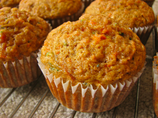 Carrot cake muffins