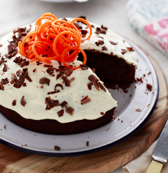 Chocolate carrot cake