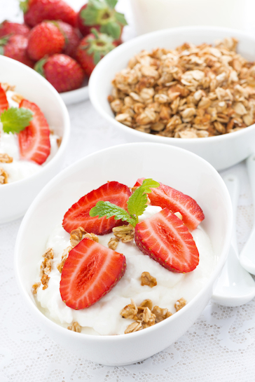 strawberry granola