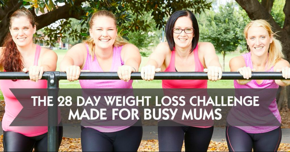 Lose Baby Weight 28 Day Challenge