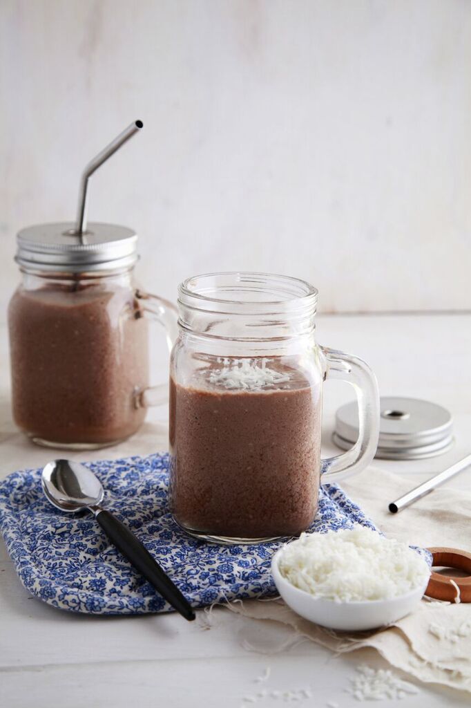 chocolate healthy smoothie smoothies coconut easter weight