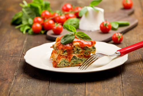 Lose Baby Weight - Low Fat Veggie Lasagne