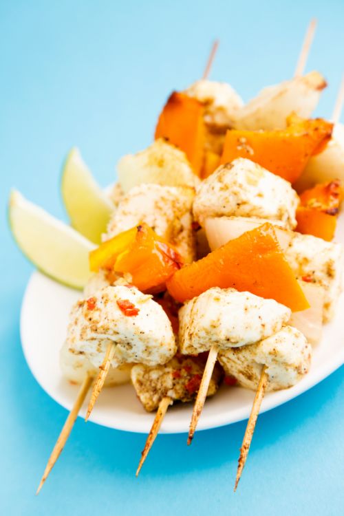 Lose Baby Weight - Healthy Vegetarian Skewers