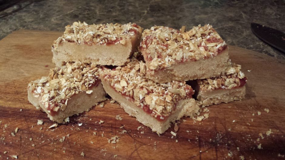 Lose Baby Weight- Healthy Crumble Slice