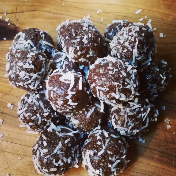 Lose Baby Weight- Choc Salted Balls 