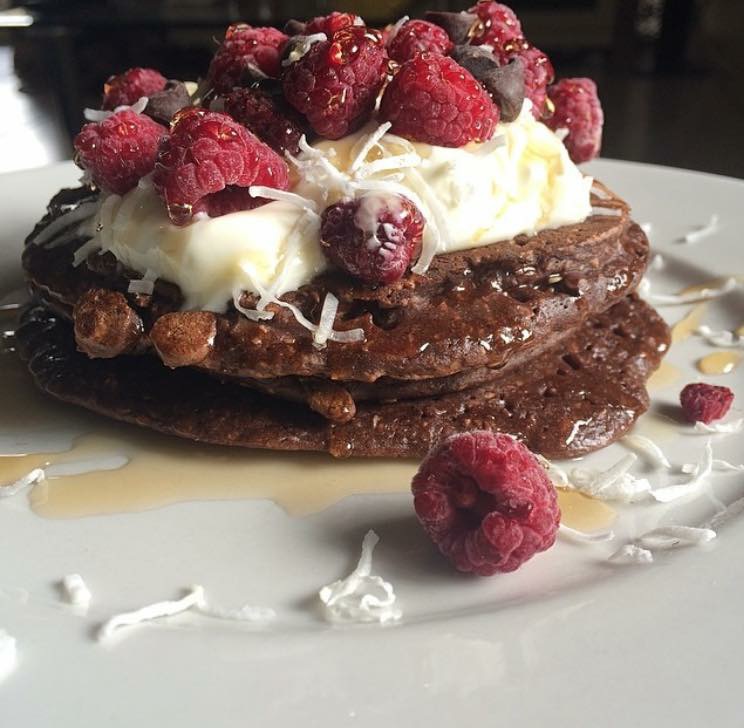 Lose Baby Weight- Choc Pancakes 