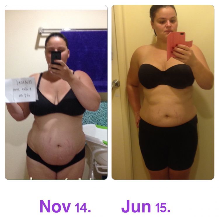 Lose Baby Weight-12.4kg Loss