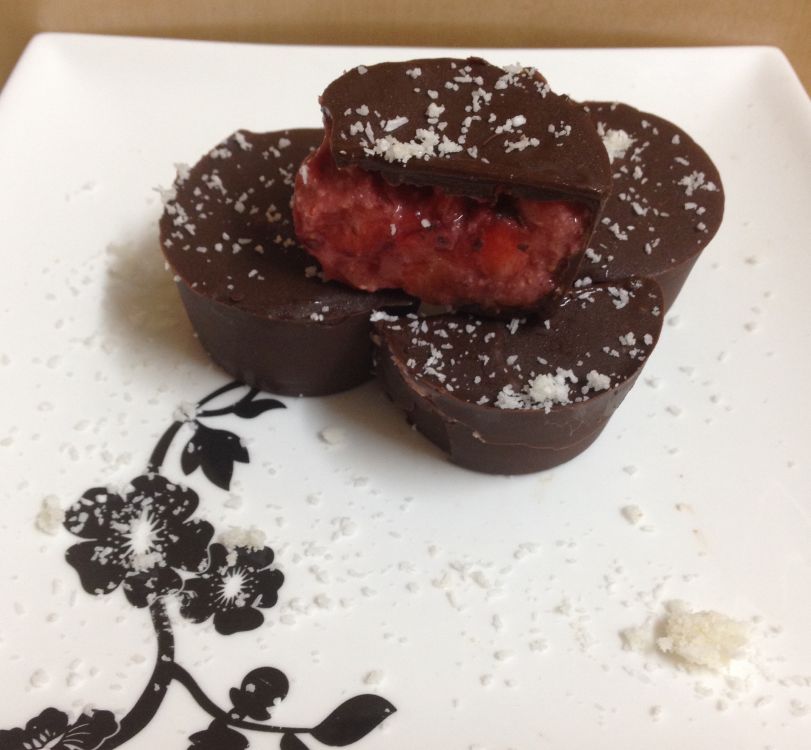 Lose Baby Weight- Strawberry Chocolates