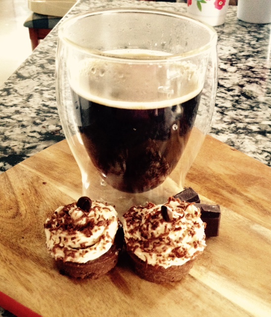 Lose Baby Weight-tiramisu cupcakes