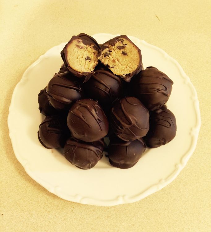 Lose Baby Weight- Cookie Dough Truffles 