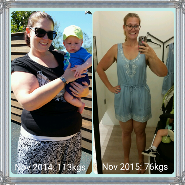 Lose Baby Weight-37kg Loss