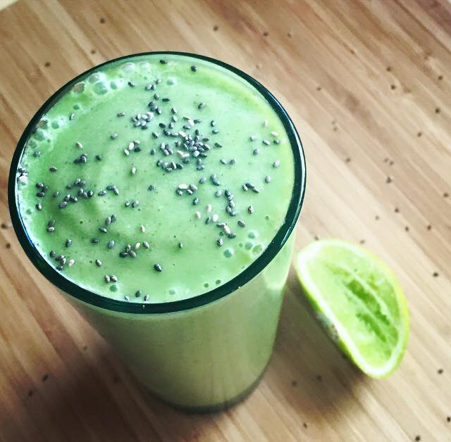 Green Chia Healthy Mummy Smoothie Recipe 