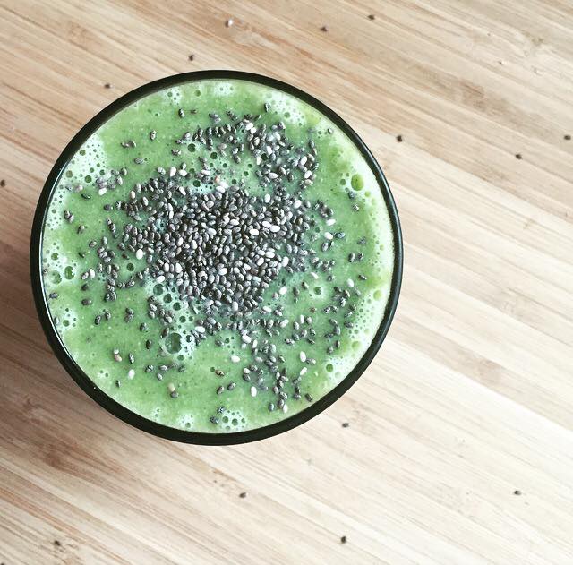 Healthy Mummy Green Zucchini Smoothie Recipe 