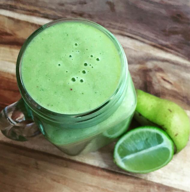 Green Peach Healthy Mummy Smoothie Recipe