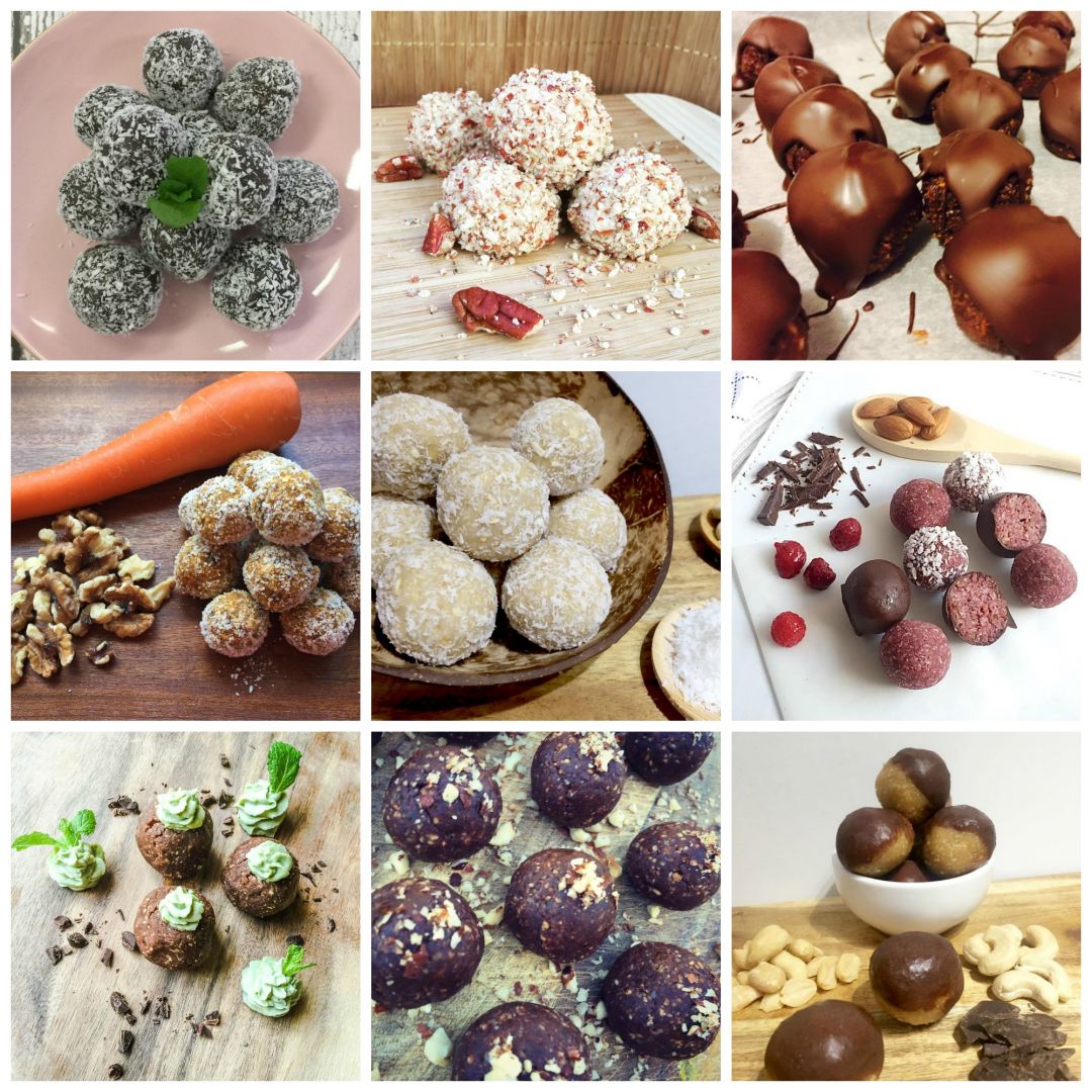 10 bliss ball recipes under 100 calories