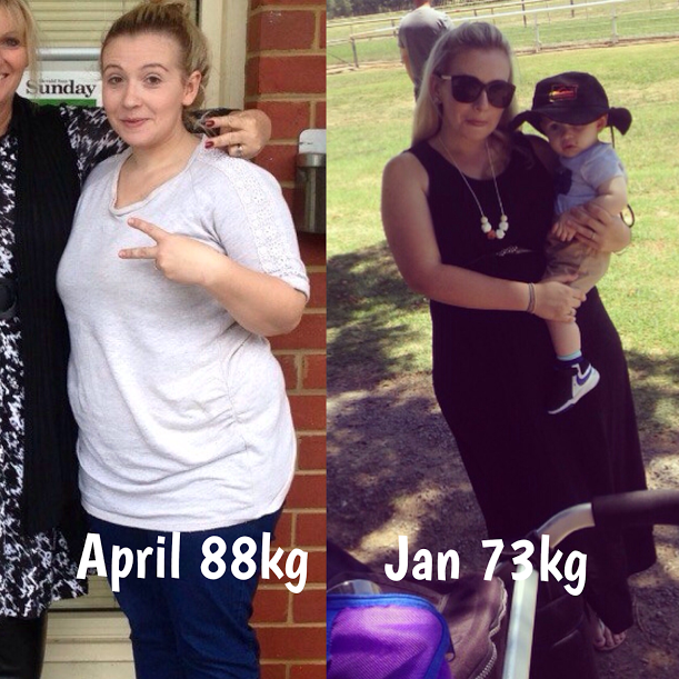 Lose baby Weight-14kg Loss