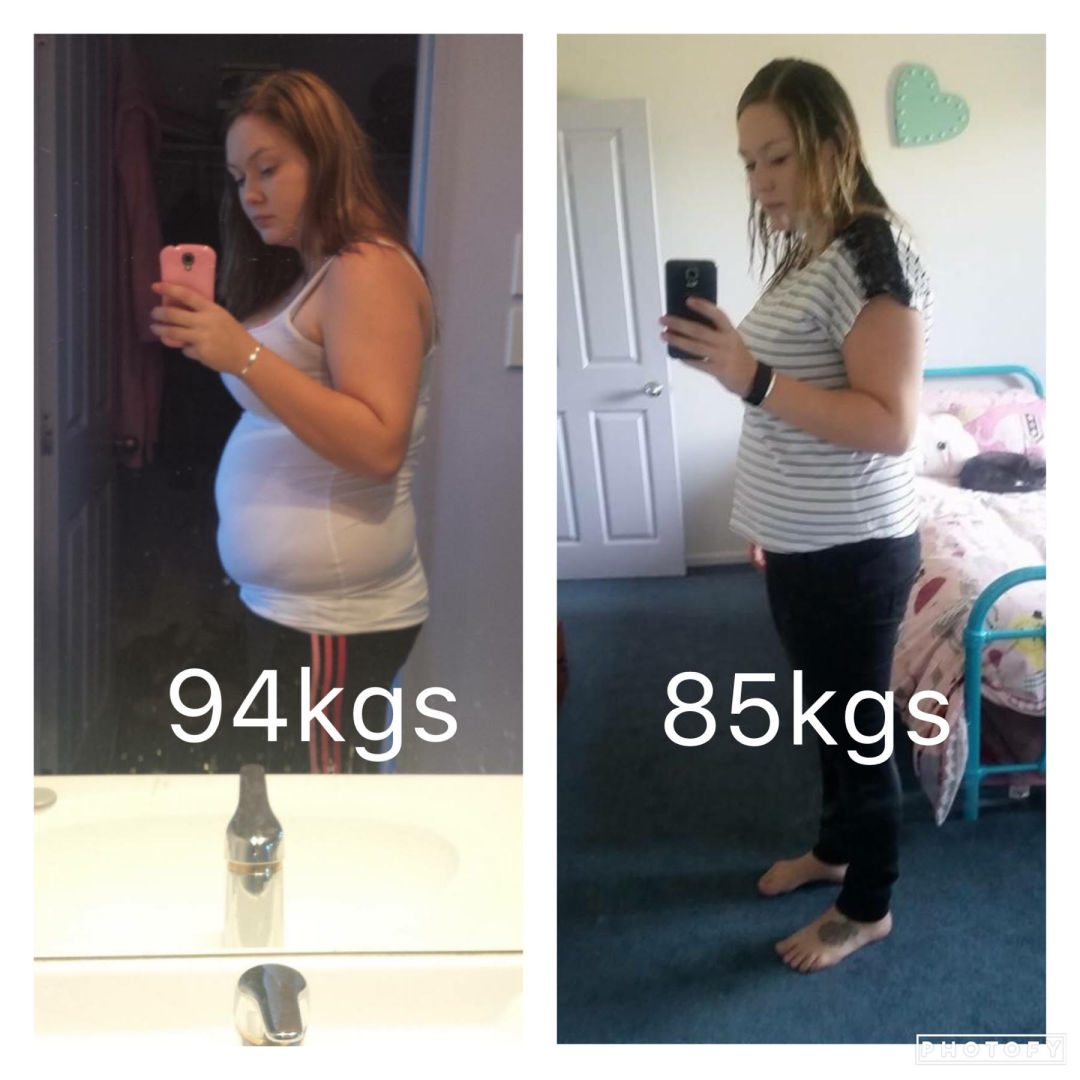 Lose Baby Weight 9kg loss