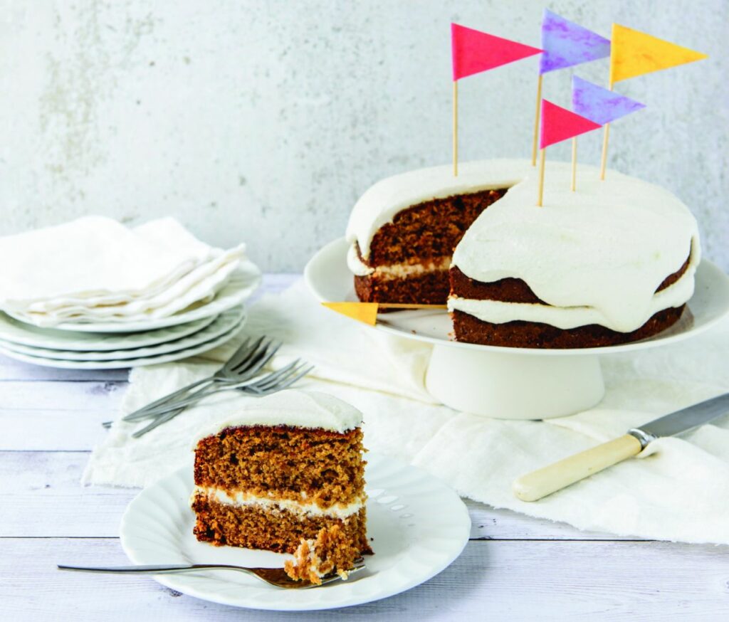 how to host a healthy kids  party - banana cake