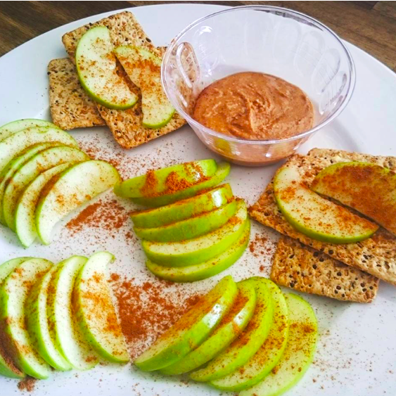 Apple and nut butter