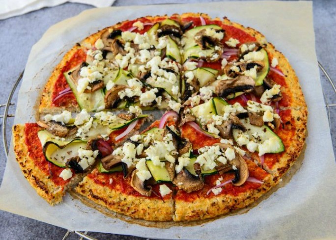 cauliflower pizza crust recipe