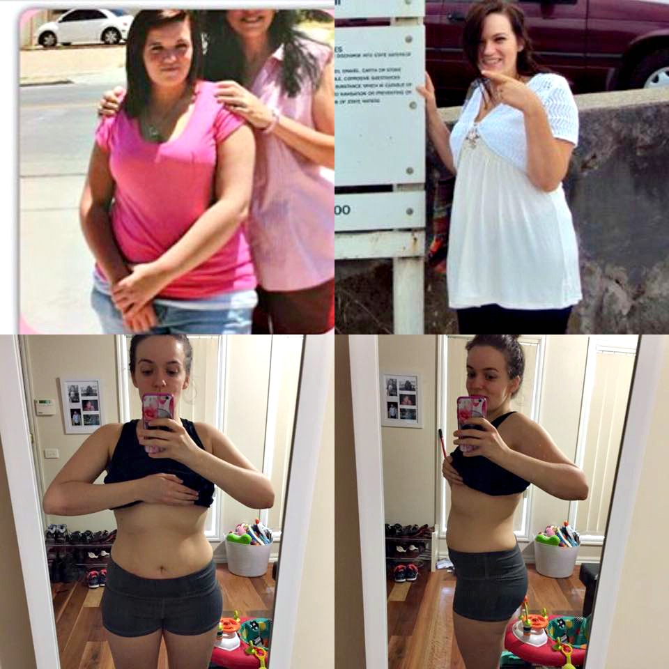 Bethany Franklin healthy mummy weigh loss transformation