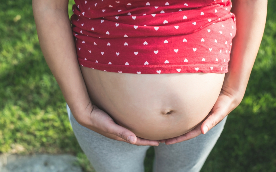 Pregnancy bumps and body image