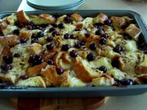 Blueberry French Toast Casserole