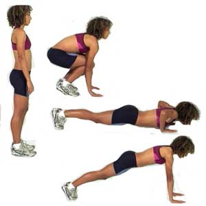 Fitness with Burpees