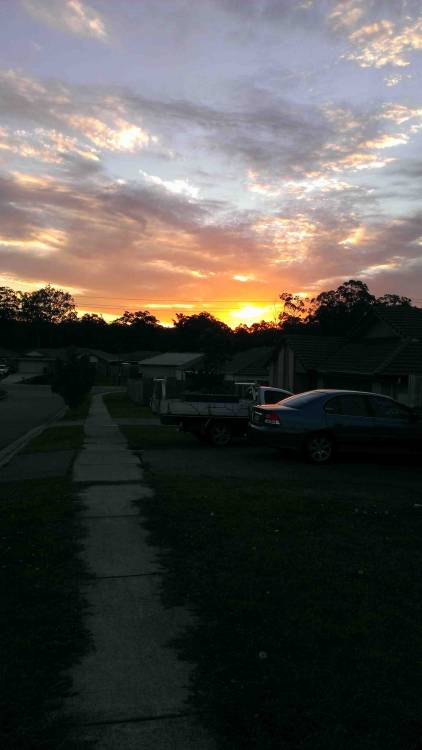 Emilley Sunset on walk