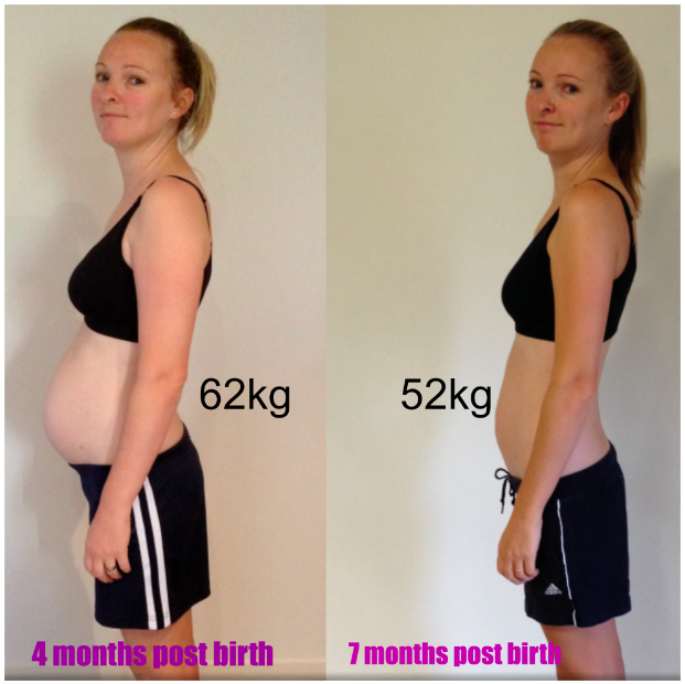 Nadine Loses 10kg Lose Baby Weight