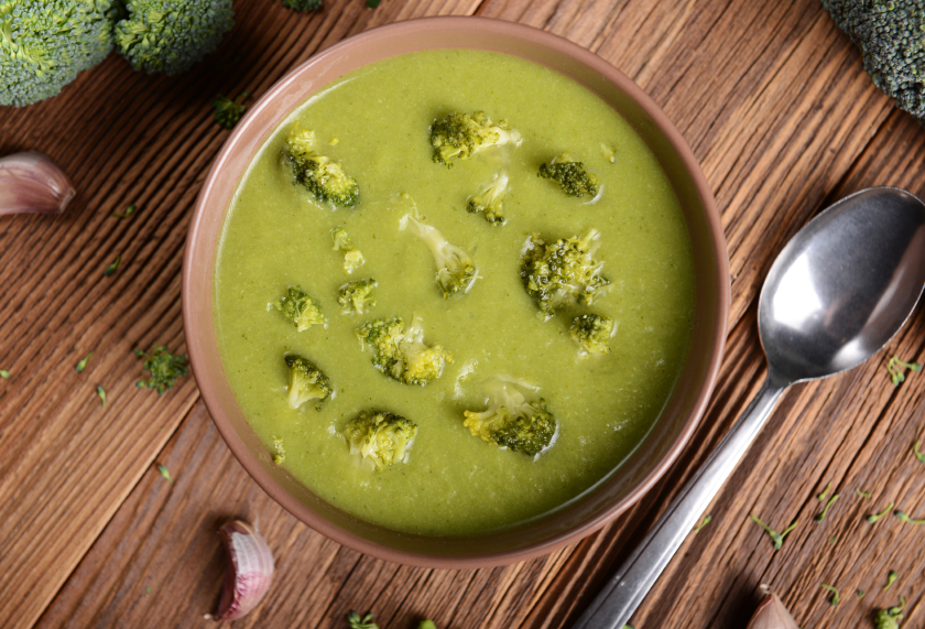 Healthy Broccoli Soup - Lose Baby Weight